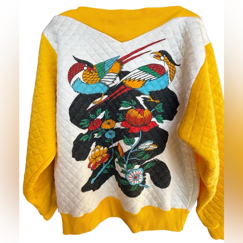 RARE! Vintage 80’s Kansas Yamamoto quilted sweatshirt and pants